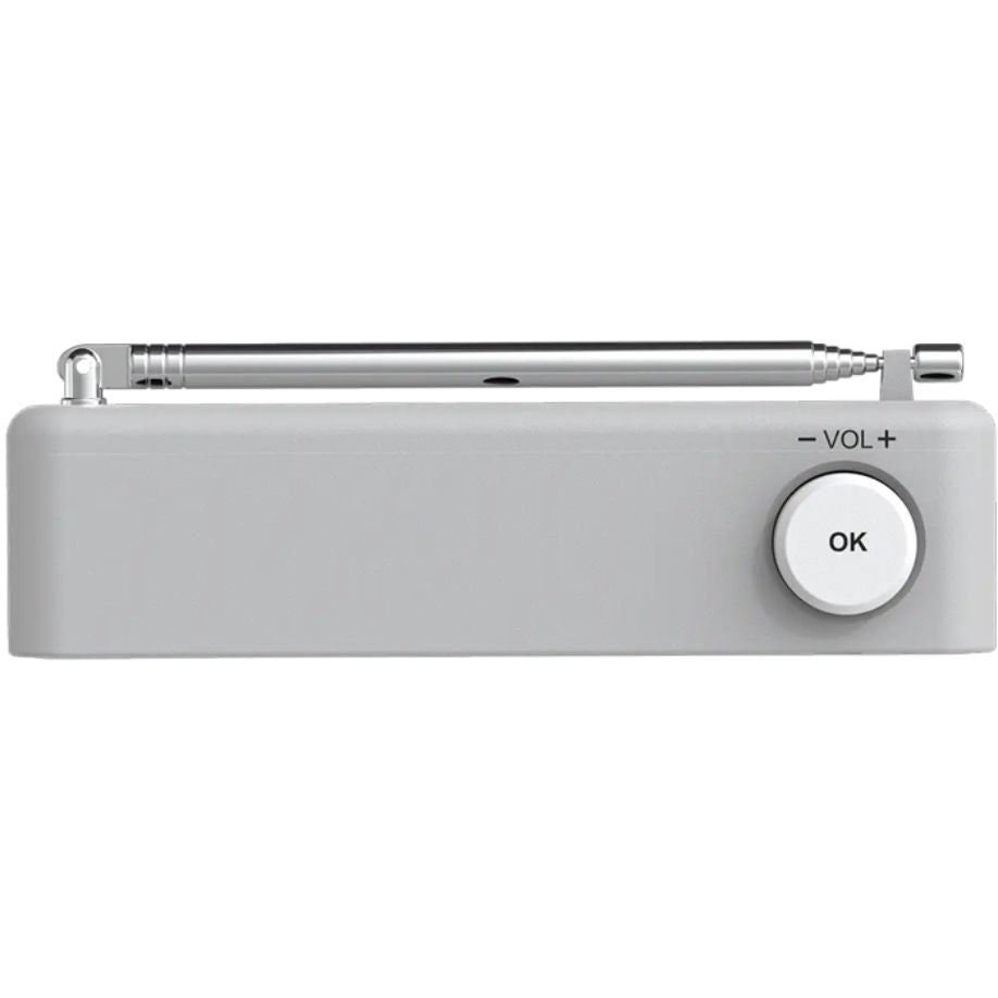 Kenwood CR-M25DAB-W Portable DAB+ radio m/ Bluetooth og indbygget batteri - hvid