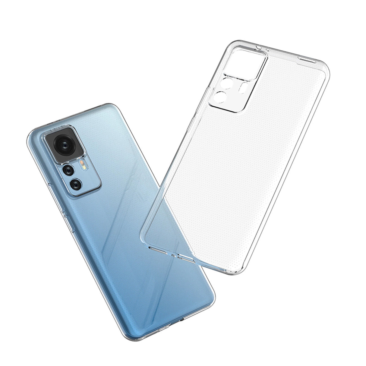 Ultra klar 0,5 mm æske til Xiaomi 12T Pro / Xiaomi 12T tynd omslag gennemsigtig