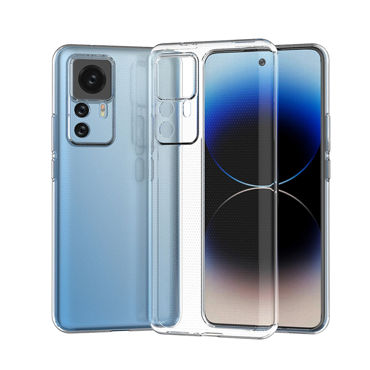 Ultra klar 0,5 mm æske til Xiaomi 12T Pro / Xiaomi 12T tynd omslag gennemsigtig