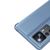 Clear View Case Case til Xiaomi 12T Pro / Xiaomi 12T flip cover sort