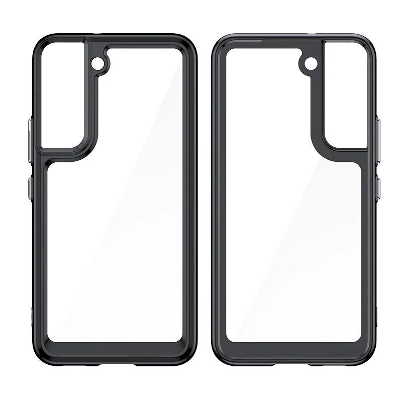 Outer Space Case til Samsung Galaxy S23+ cover med en fleksibel ramme sort