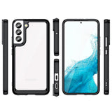 Outer Space Case til Samsung Galaxy S23+ cover med en fleksibel ramme sort