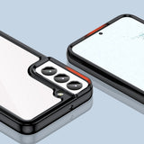 Outer Space Case til Samsung Galaxy S23+ cover med en fleksibel ramme sort