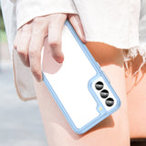 Outer Space Case til Samsung Galaxy S23 cover med en fleksibel ramme blå
