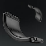 Carbon Case cover til Nokia G400 fleksibelt silikone carbon cover sort