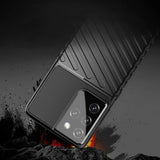 Thunder Case til Samsung Galaxy S23 Ultra silikone rustning case sort