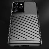 Thunder Case til Samsung Galaxy S23 Ultra silikone rustning case sort