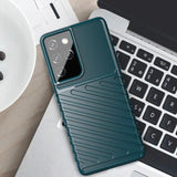 Thunder Case til Samsung Galaxy S23 Ultra silikone rustning case sort