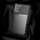 Thunder Case til Samsung Galaxy S23, silikone, pansret cover, blå