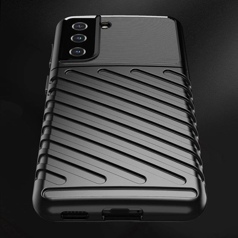 Thunder Case til Samsung Galaxy S23, silikone, pansret cover, blå