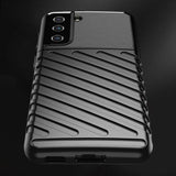 Thunder Case til Samsung Galaxy S23, silikone, pansret cover, blå
