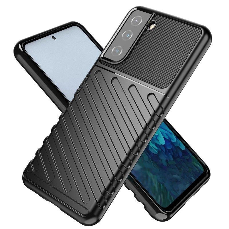 Thunder Case til Samsung Galaxy S23, silikone, pansret cover, blå