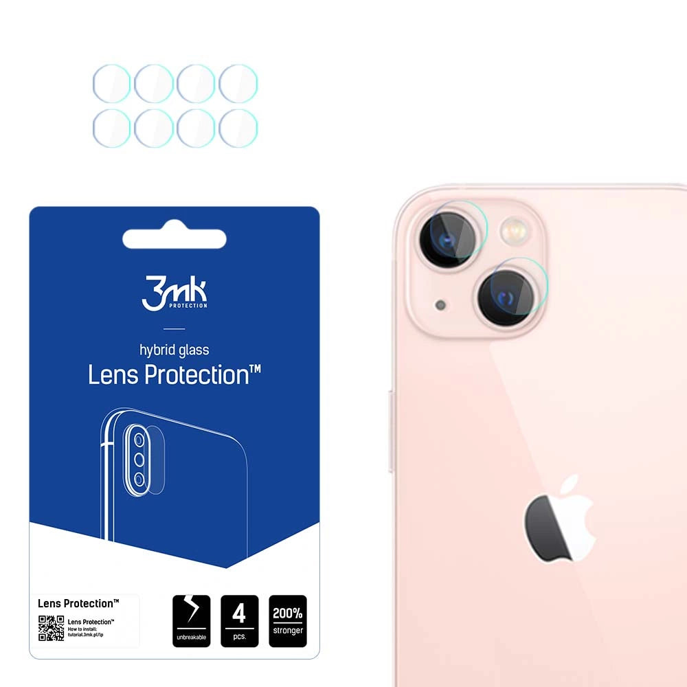 Kameraglas til iPhone 14 Plus 7H til 3mk Lens Protection-serien