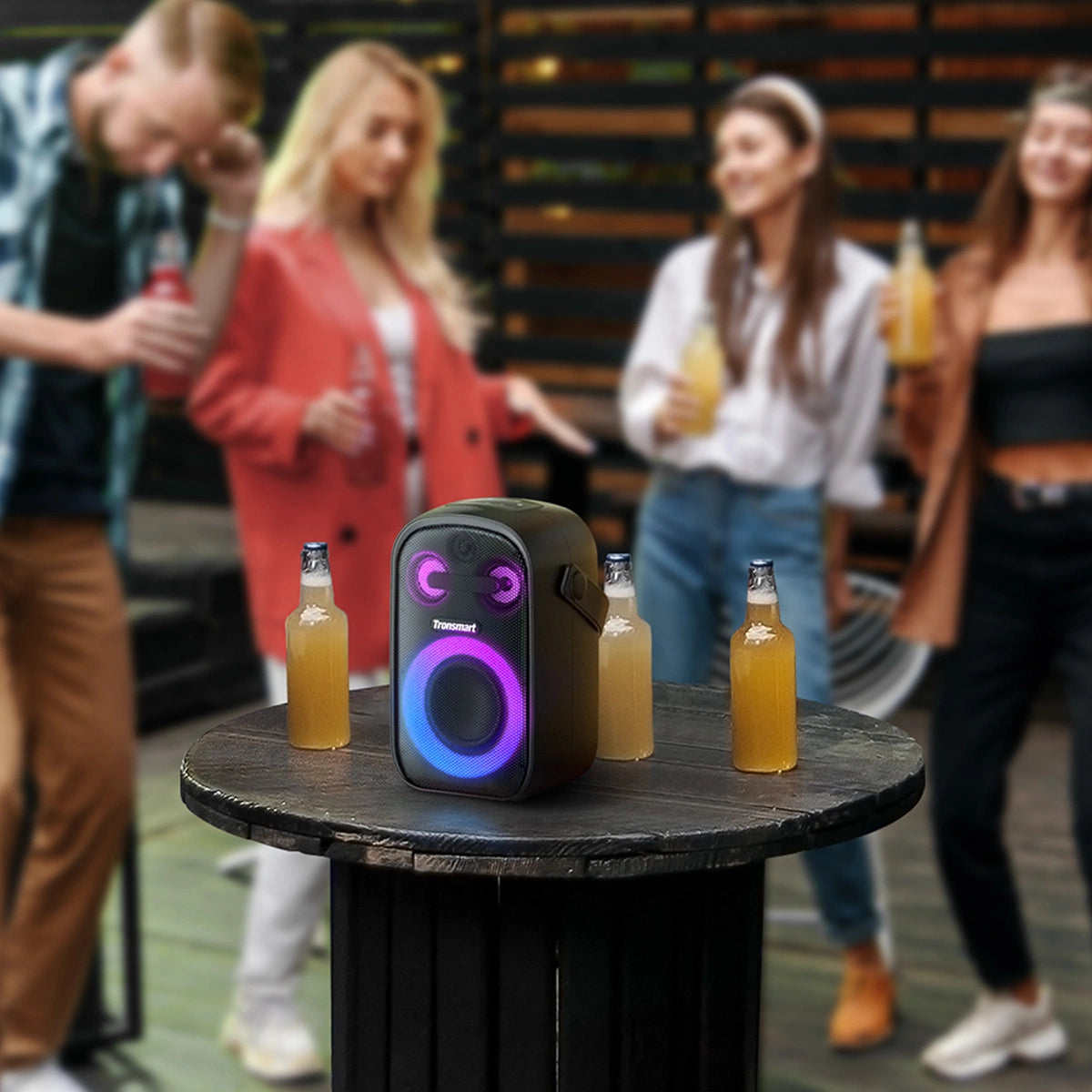 Tronsmart Halo 100 trådløs Bluetooth-højttaler 60W sort
