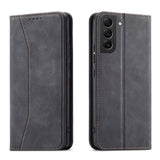 Magnet Fancy Case til Samsung Galaxy S23+ flip cover wallet stand sort