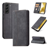 Magnet Fancy Case til Samsung Galaxy S23+ flip cover tegnebog stativ sort