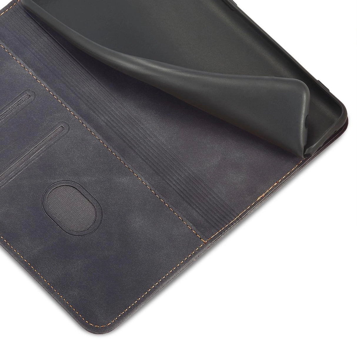 Magnet Fancy Case til Samsung Galaxy S23+ flip cover tegnebog stativ sort