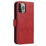 Magnet Case Case for Samsung Galaxy S23+ flip cover tegnebog stativ rød