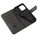 Magnet Case cover til TCL 30 5G flip cover tegnebog stativ sort