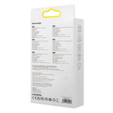 HUB 8in1 Baseus StarJoy USB-C til USB-C PD / 3x USB-A / HDMI / RJ-45 / SD TF - grå