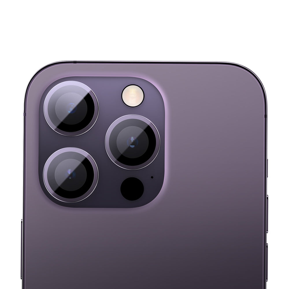 Kamera hærdet glas til iPhone 14 Pro / 14 Pro Max Baseus + montering kit