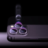 Kamera hærdet glas til iPhone 14 Pro / 14 Pro Max Baseus + montering kit