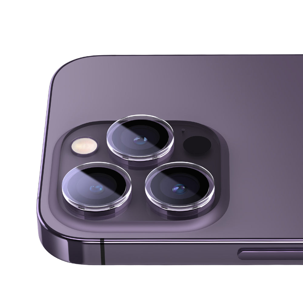 Kamera hærdet glas til iPhone 14 Pro / 14 Pro Max Baseus + montering kit