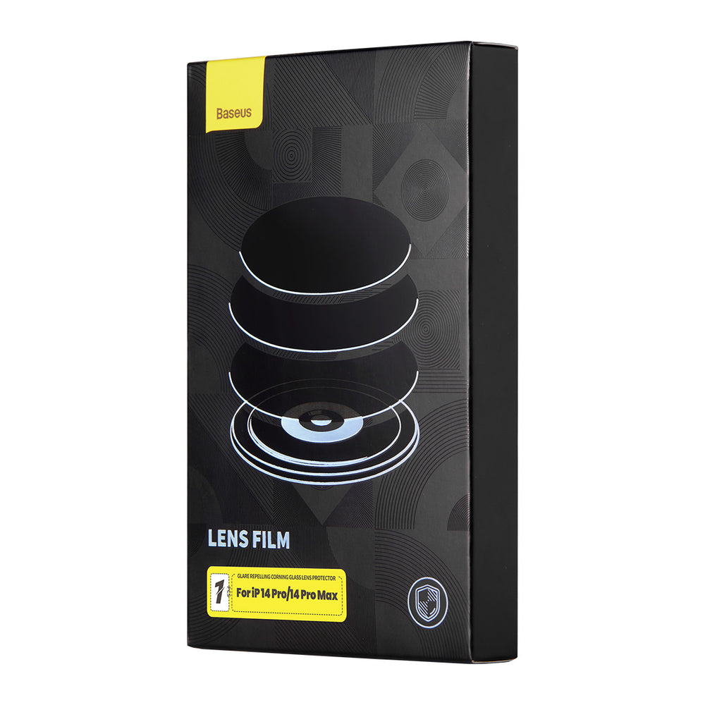 Kamera hærdet glas til iPhone 14 Pro / 14 Pro Max Baseus + montering kit