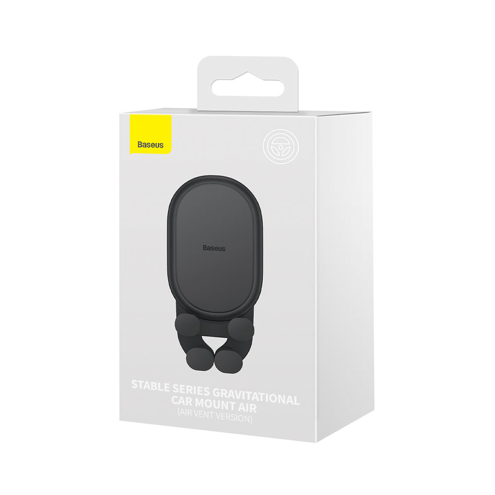 Baseus Stable Series air vent car holder black (SUWX020001)