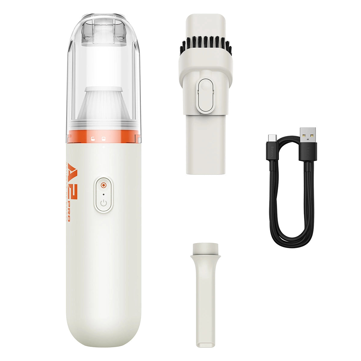 Bilstøvsuger 6000Pa 80W Baseus A2Pro - hvid