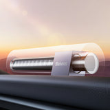 Baseus parking plate for the telephone number on the gray dashboard