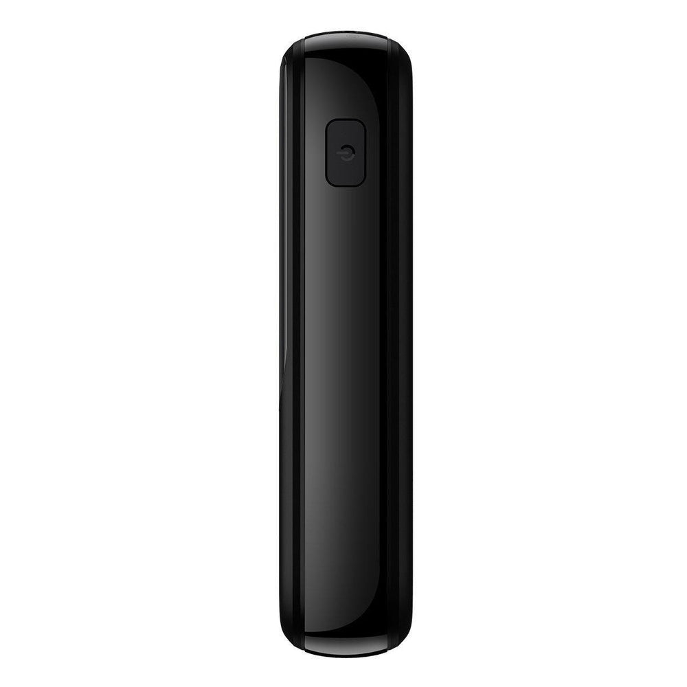 Baseus Qpow Digital Display Fast Charging Power Bank 10000mAh 22.5W QC/PD/SCP/FCP with Built-in USB-C Cable Black