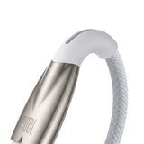 Baseus Glimmer Series hurtigopladningskabel USB-A - USB-C 100W 480Mbps 1m hvid