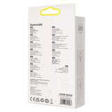 Baseus Glimmer Series Hurtig opladningskabel USB-A - USB-C 100W 480Mbps 2m sort