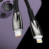 Baseus CADH000701 USB-C - USB-C PD cable 100W 5A 480Mb/s 1m - black