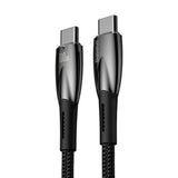 Baseus CADH000701 USB-C - USB-C PD cable 100W 5A 480Mb/s 1m - black