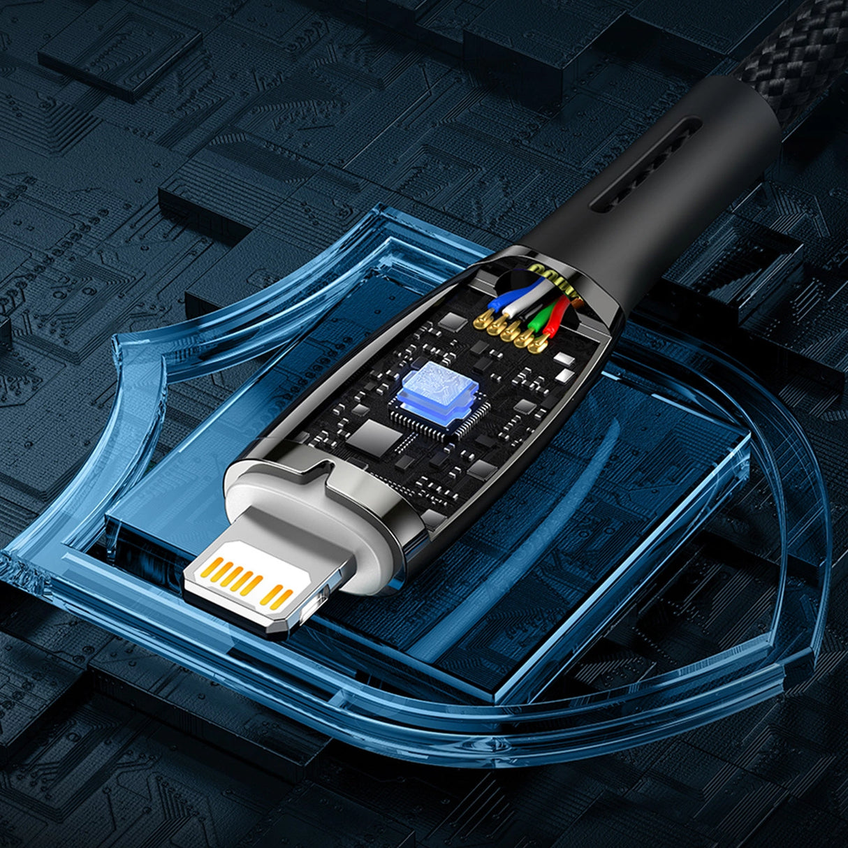 Baseus CADH000802 USB-C - USB-C PD-kabel 100W 5A 480Mb/s 2m - hvid