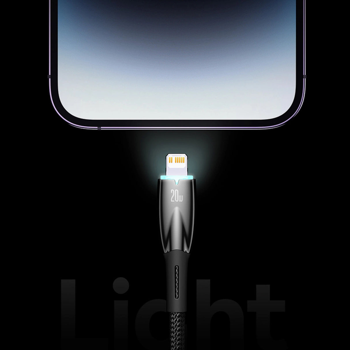 Baseus CADH000002 Lightning - USB-C PD kabel 20W 480Mb/s 1m - hvid