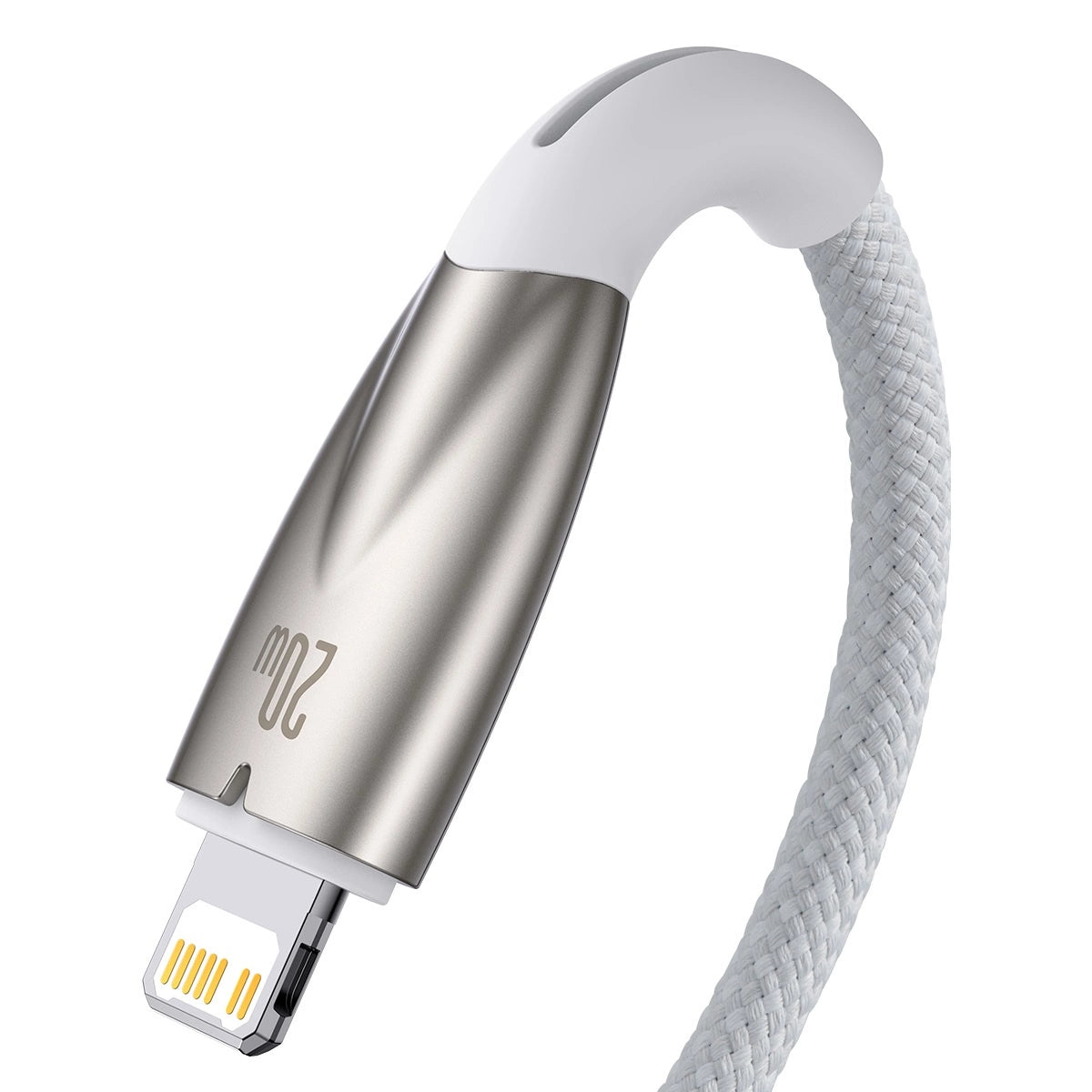 Baseus CADH000002 Lightning - USB-C PD kabel 20W 480Mb/s 1m - hvid