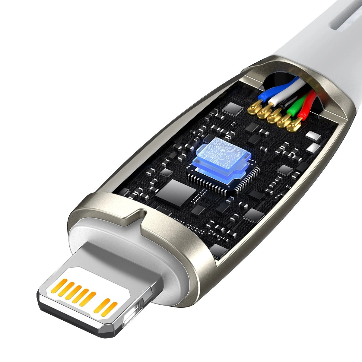 Baseus CADH000002 Lightning - USB-C PD kabel 20W 480Mb/s 1m - hvid