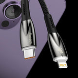 Baseus CADH000101 Lightning - USB-C PD kabel 20W 480Mb/s 2m - sort