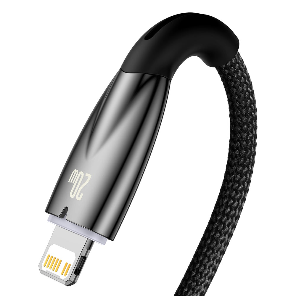 Baseus CADH000101 Lightning - USB-C PD kabel 20W 480Mb/s 2m - sort