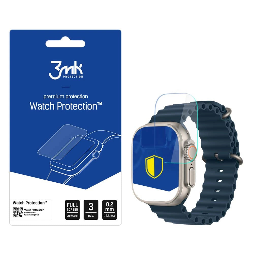 Apple Watch Ultra/Ultra 2 - 3mk Watch ProtectionTM mod FlexibleGlass Lite