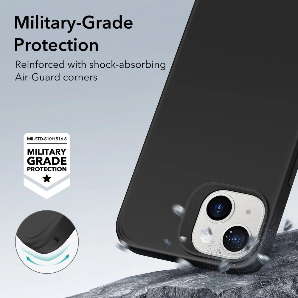 ESR Classic Hybrid Halolock MagSafe iPhone 14 Plus-kasse - sort