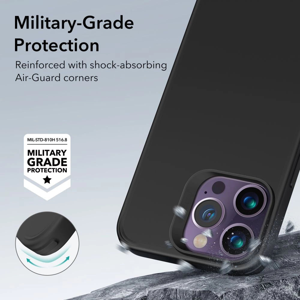 ESR Classic Hybrid Halolock MagSafe Case til iPhone 14 Pro Max - sort