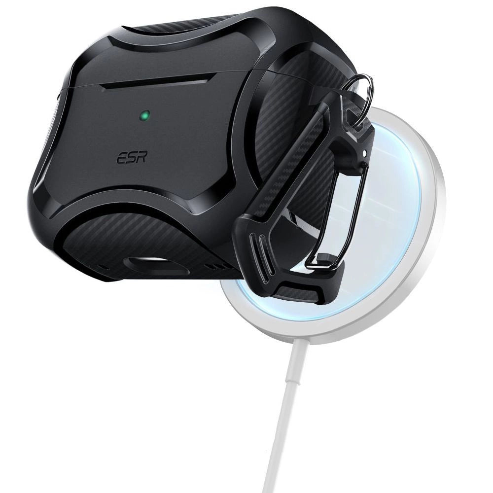 ESR Cyber Armor Halolock Case med MagSafe til Apple AirPods Pro 1/2 - sort