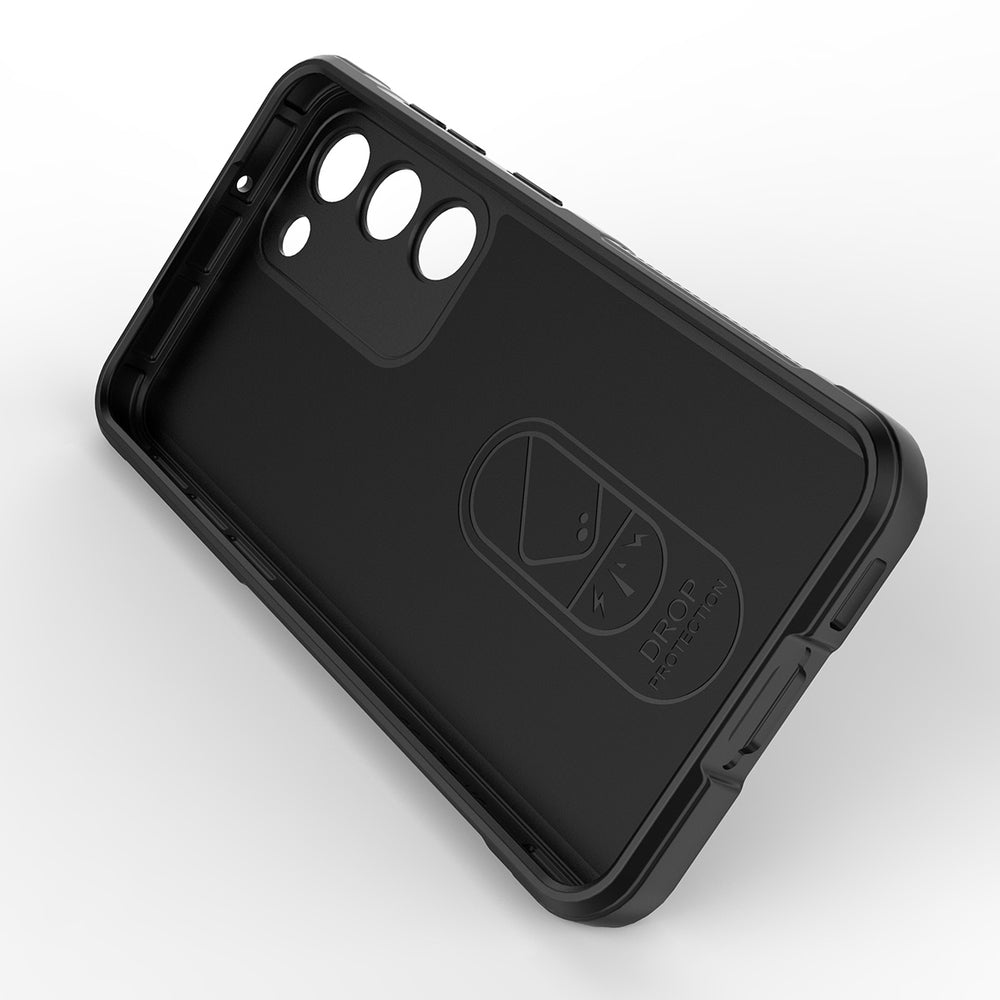 Magic Shield Case til Samsung Galaxy S23+ fleksibelt pansret cover sort