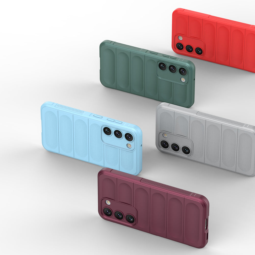 Magic Shield Case til Samsung Galaxy S23+ fleksibelt pansret cover sort