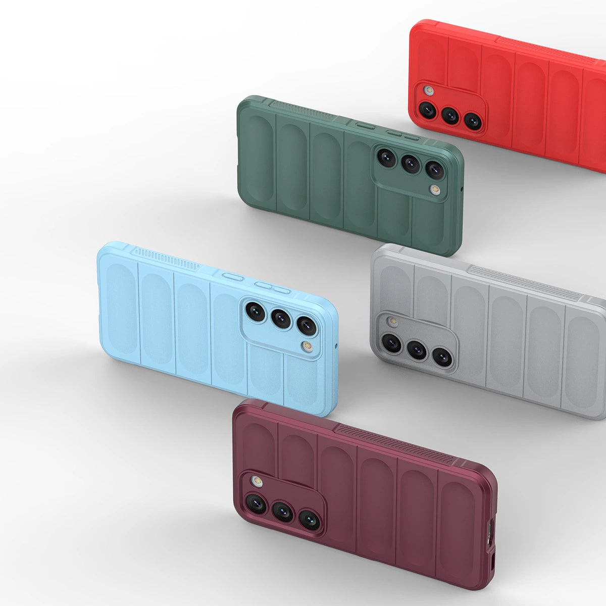 Magic Shield Case til Samsung Galaxy S23+ fleksibelt pansret cover rød