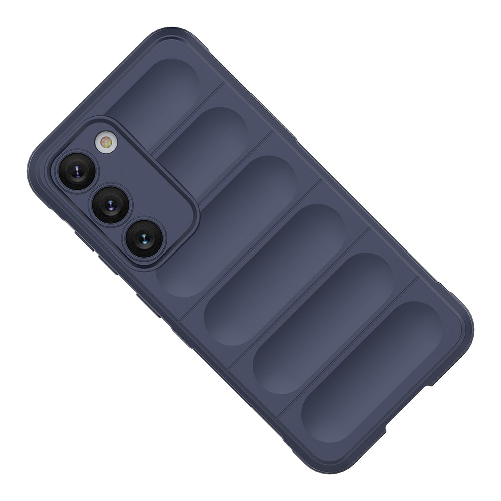 Magic Shield Case til Samsung Galaxy S23+ fleksible pansrede cover blå
